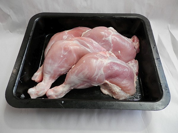 Chicken Thigh and Leg Quarter Skinless